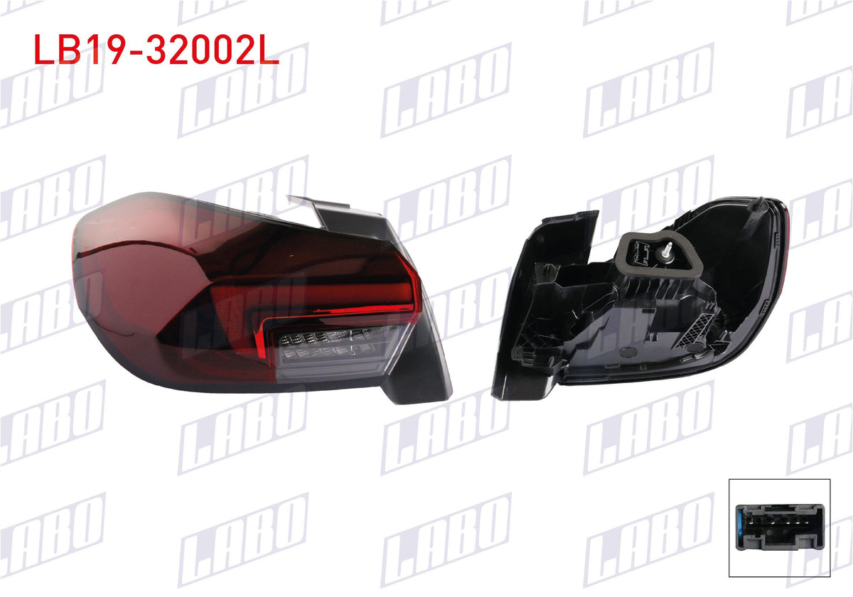 LABO LB19-32002L Tail Lamp Left Outer LED Opel Corsa F 2019 — Tail, Signal & Reflectors