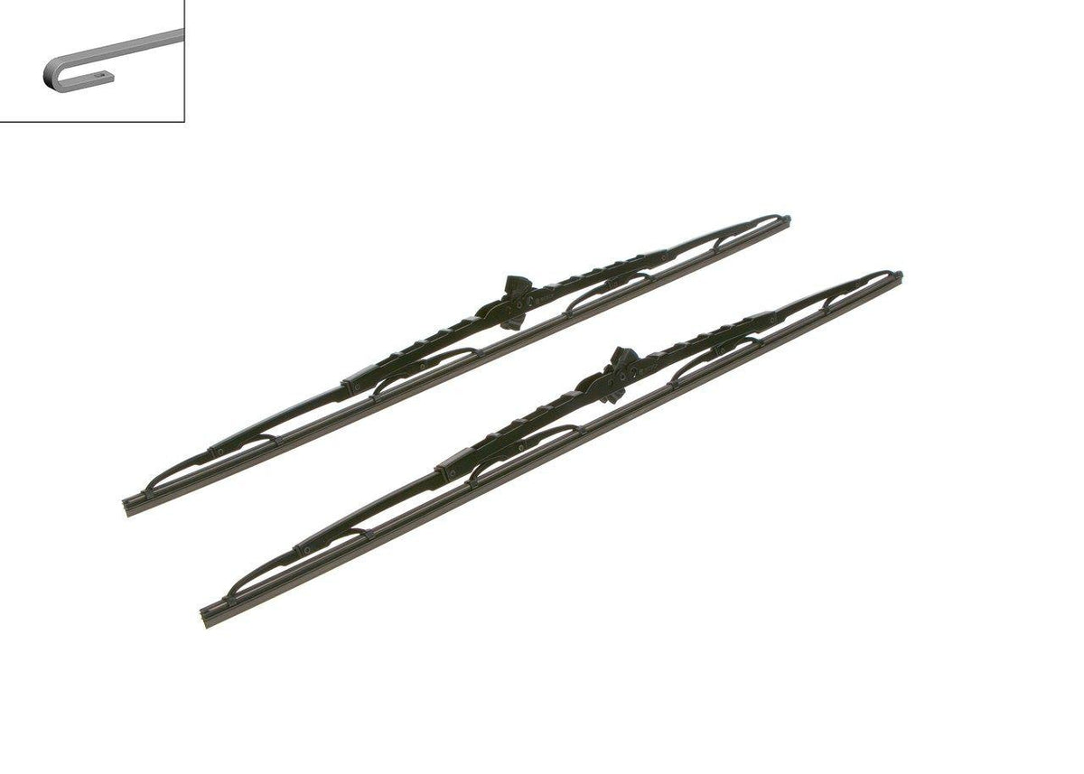 Bosch 3397118320 Twin Wiper Set 650/650mm Renault Master III Opel Movano 10- — Wipers