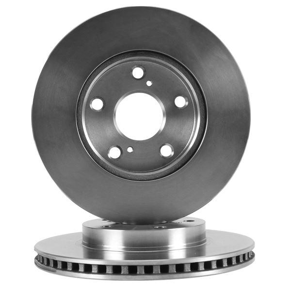 FROW FREN 5511101004 Brake Disc Front (5D 275 mm) Toyota Auris 09Corolla 13-| Set of 2 — Brake Rotors & Drums