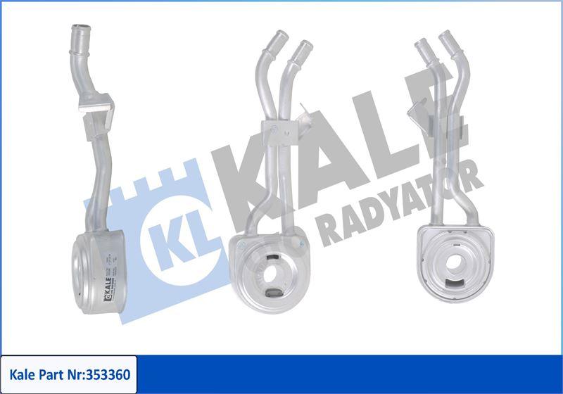 Kale 353360 Citroen Saxo Vts 1.6 16Valf Oil Cooler — Oil System