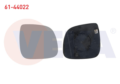 Veka 61-44022 Mirror Glass Right Heated Aspheric VW Transporter T6 — Mirrors