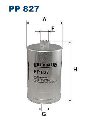 Filtron PP827 Fuel Filter Alfa Romeo 145 155 164 Fiat Croma Marea — Fuel Delivery