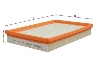 Mahle LX430 Air Filter Opel Vectra B — Air & Cabin Filters