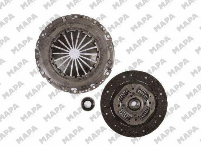 MAPA Clutch Set - Compatible with Peugeot 307 1.6 HDi 90Hp Euro4 — Clutch & Flywheel