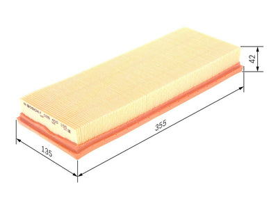 Bosch F026400155 Air Filter (M113) W211 E55 Amg 02 > 08 W220 S55 Amg 02 > 05 W463 G55 Amg 06 > — Air & Cabin Filters