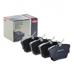 Delphi Rear Brake Pad Set for Renault Trafic 2 — Brake Pads