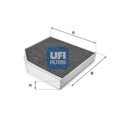 Ufi 54.222.00 Cabin Air Filter E2996lc / Lak667 (with Carbon) A6-A7-A8 Bm 11 — Air & Cabin Filters