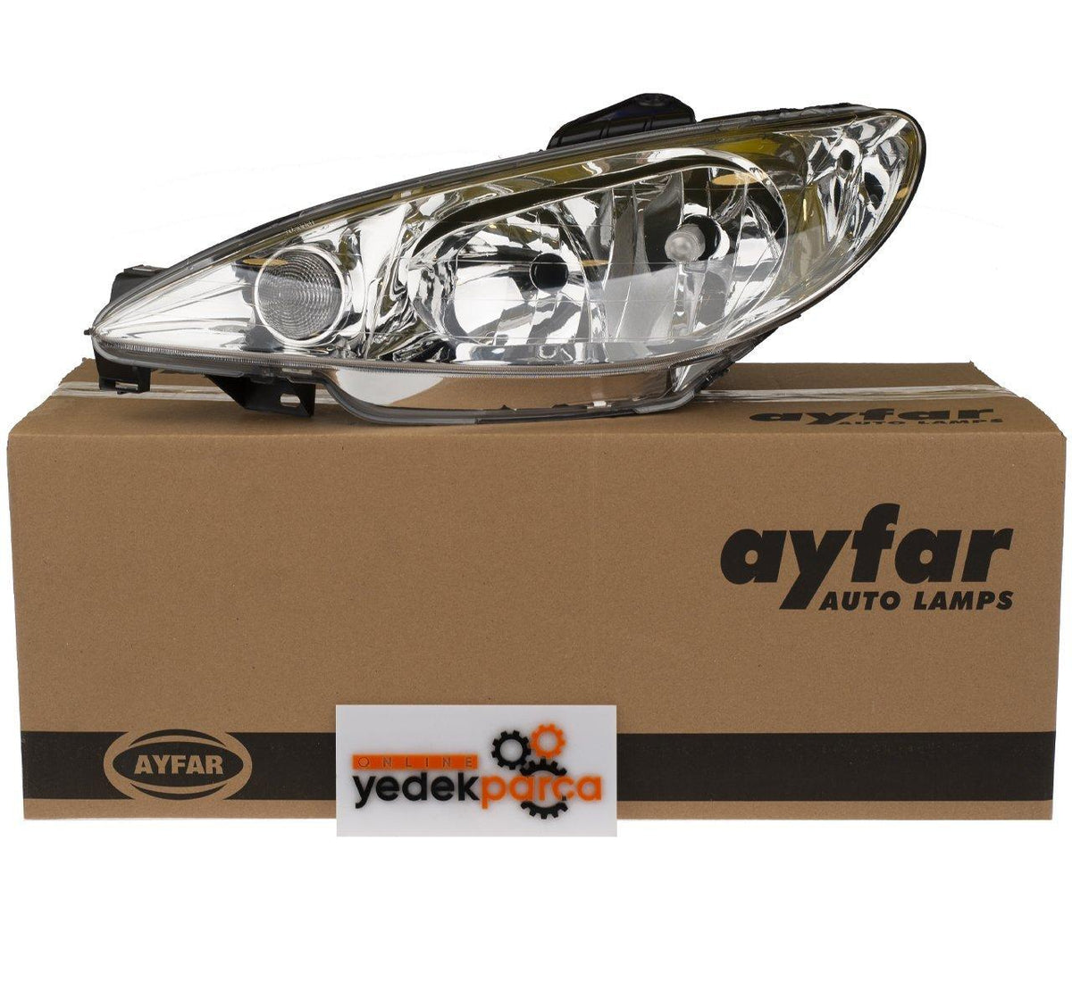 Ayfar Left Headlight for Peugeot 206 - Compatible & Durable — Headlights