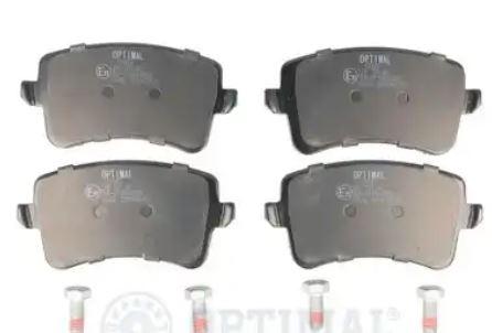 FROW FREN 6531102002 Brake Pad Rear 116mm Audi A4 1.8 TFSI 08 — Brake Pads