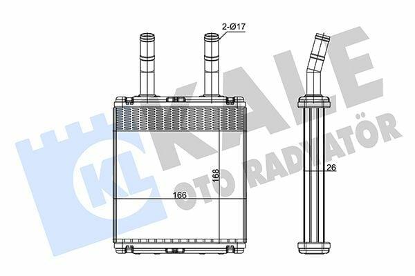 KALE Radiator 346380 - 94-06 Accent and Lantra — Radiators & Fans