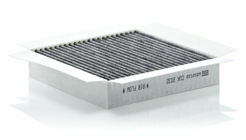Mann CUK2032 Smart Cabrio-City Coupe-Crossblade-Fortwo 00-07 with Carbon Cabin Air Filter