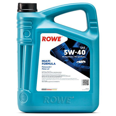 ROWE Hightec Multi Formula SAE 5W40 Motor Oil — Fluids & Chemicals