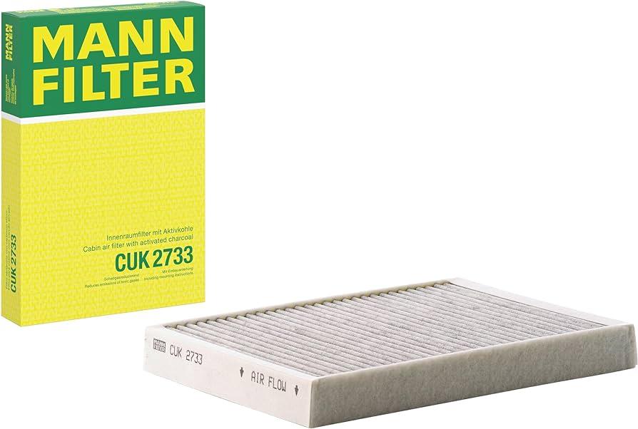 Mann CUK2733 Volvo Land Rover Cabin Air Filter with Carbon S60 V60 S80 Xc60 Freelander II Range Rover E — Air & Cabin Filters