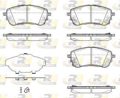 ROADHOUSE 21858.12 Brake Pad Front Toyota Corolla 1.6-1.8 Hybird / Yaris Cross 19 > — Brake Pads