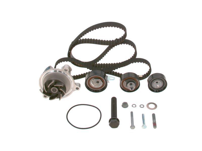BOSCH Timing Tk + Water Pump Set for T.Porter T4 2.5Tdi — Water Pump & Thermostat