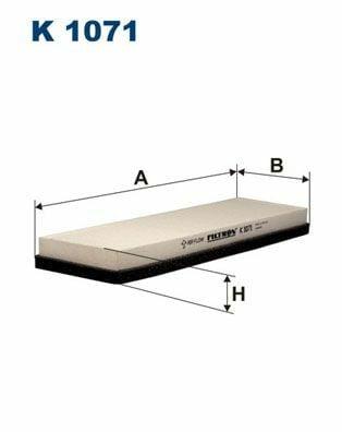 FILTRON K1071 Pollen Filter - Quality Cabin Air Filter — Air & Cabin Filters