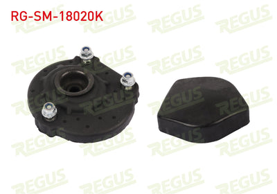 REGUS RG-SM-18020K Shock Absorber Mount with Bearing (Somunlu) (with Cover) Left Linea / Fiorino / Doblo — Bushings & Mounts