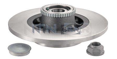 SNR KF155125U Brake Disc Rear with Bearing Trafic III 1.6 dCi Vivaro B 1.6 CDTi 14- — Brake Rotors & Drums