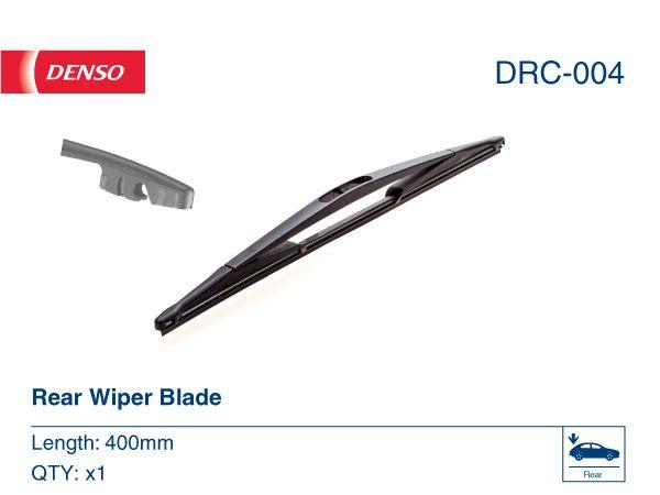 Denso DRC-004 Wiper Blade Rear 400 mm 91=-98 Clio I Opel: Astra G 00-05 — Wipers