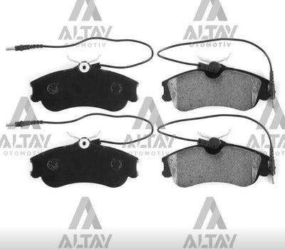AYD 11-60122A Brake Pad Front Berlingo 96-08 / Partner 96-08 / 306 93-02 with Connector — Brake Pads