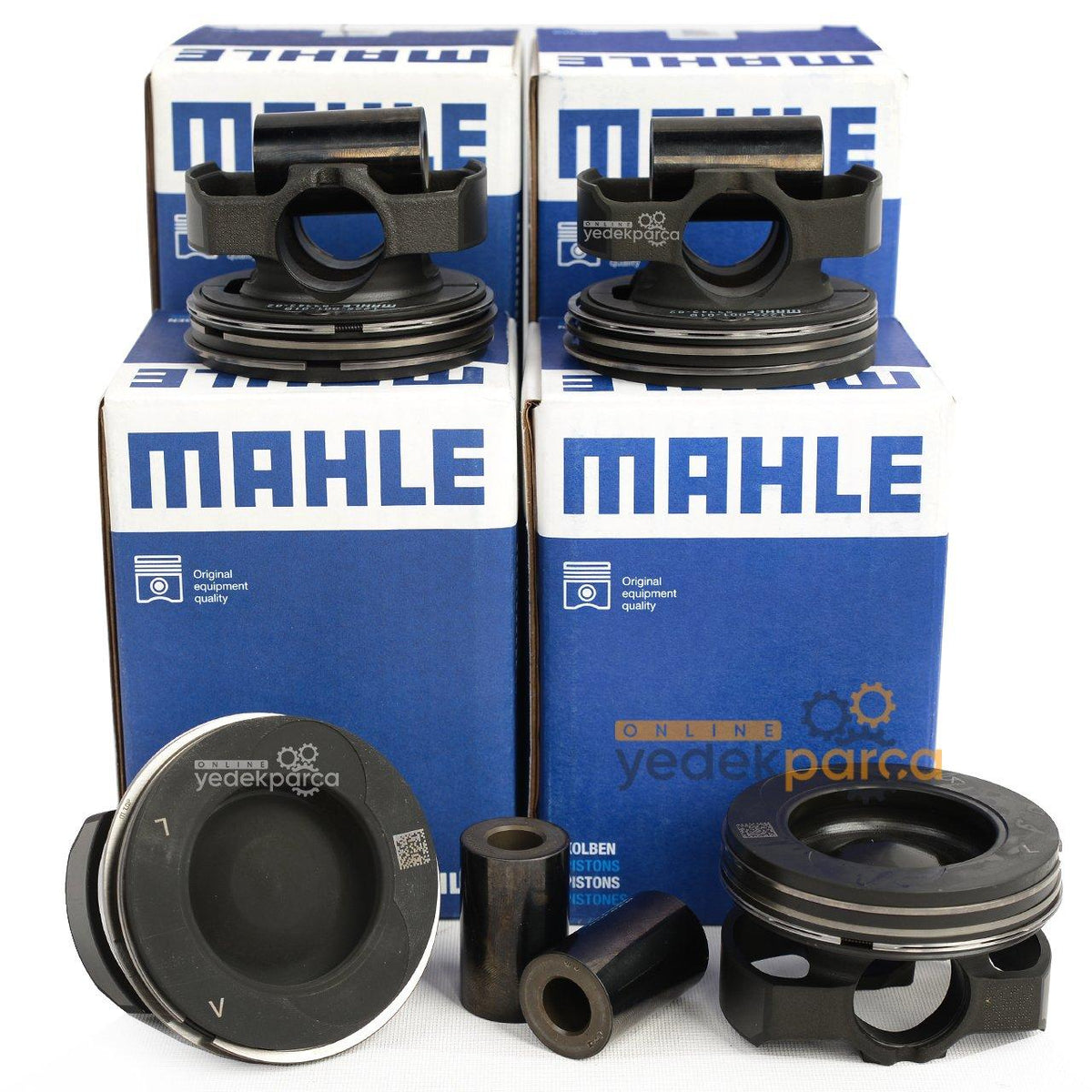 Mahle 021PI00118000 Nissan Qashqai 2 2014- 1.5 dCi Euro 6 Motor 76 MM Piston Sekman Set Steel Std Size S — Pistons & Rotating