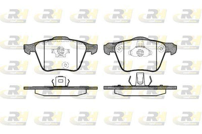 ROADHOUSE 21043.00 Brake Pad Xc 90 10 02 — Brake Pads