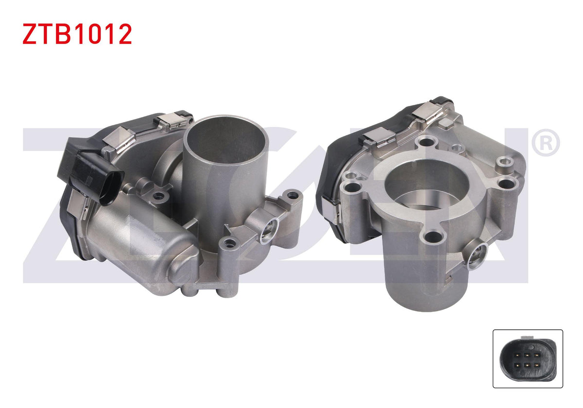 Zegen ZTB1012 Throttle Butterfly Volkswagen (Bky-Bme) 1.2 16V-1.4 16V Polo 01-08 / Seat Ibiza 02-07 / Cordoba 02-07 / Skoda Fabia I 99-08