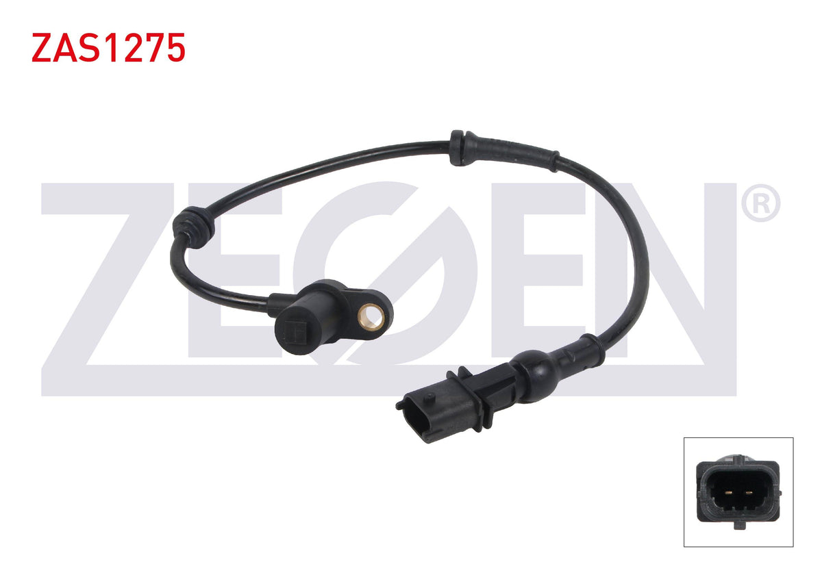 Zegen ZAS1275 ABS Sensor Front Left-Right Opel Corsa C 00-06 / Combo 01-11 / Opel Meriva 03-10 — Brake Sensors & ABS