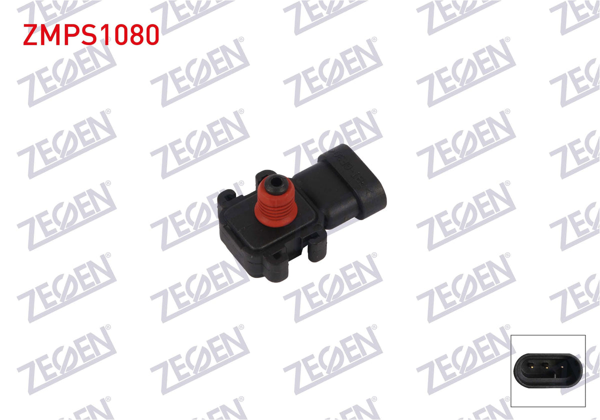 Zegen ZMPS1080 Map Sensor Laguna II 1.9Dci-2.0i 2001-2007 / Megane II 2.0 2003-2009 / Traffic II — Engine Management Sensors