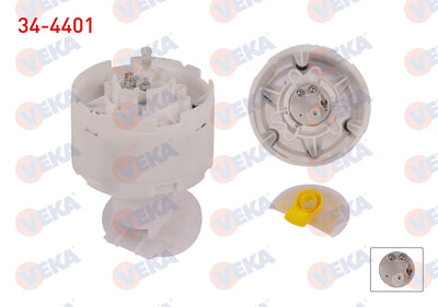 Veka 34-4401 Fuel Tank Level Float 3 Bar Volkswagen Passat (3B2) 1.6 1996-2000 / 1.8 1996-2000 / A4 (8D2 — Fuel Delivery