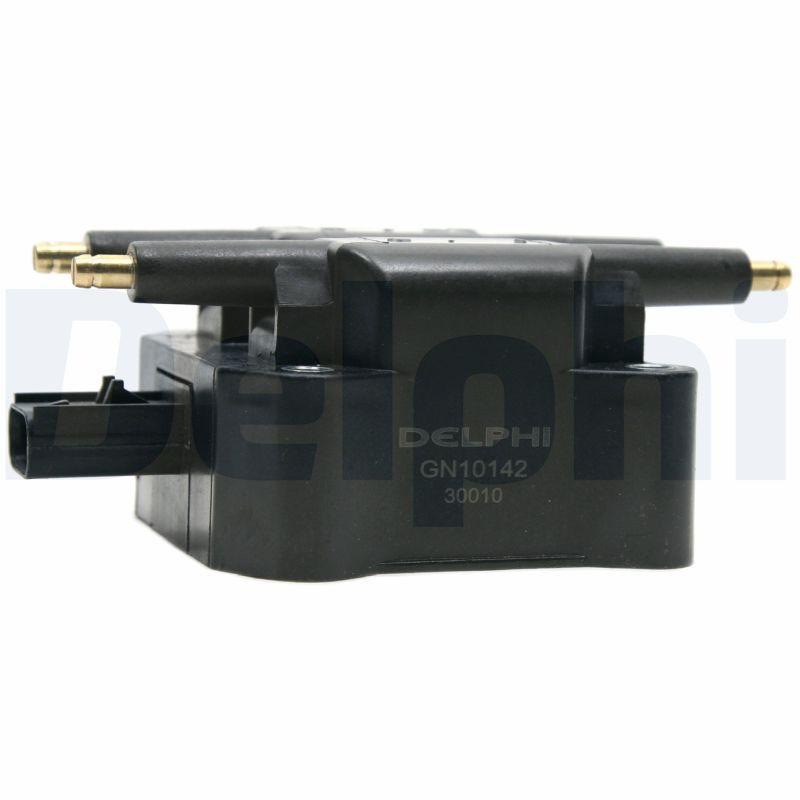 Delphi GN10142-12B1 Ignition Coil 3Pin (Jeep: Cherokee-Wrangler 2.4 01-/ Mini: Cooper One-S-07) — Coils & Plugs