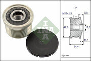 ina-535016410-alternator-pulley, alternator-pulley-bmw-e81-e87-e90-e91-e60-e61-e70 INA 535016410 - Alternator Pulley for BMW 1, 3, 5 & X5 Series | 7 Grooves INA 535016410 - Alternator Pulley for BMW Vehicles ina, alternator-pulley, bmw-parts, car-repair, car-maintenance, engine-components, mechanics, automotive, high-quality, ai-generated