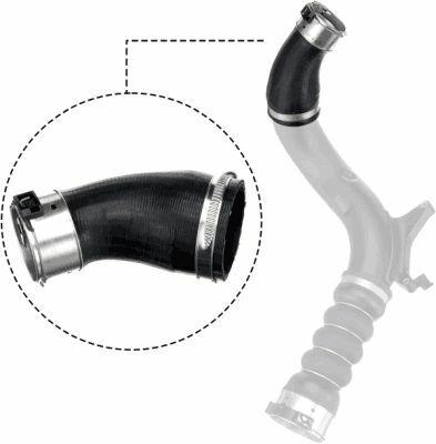 GATES Turbo Hose Upper for BMW F40-F45 & Mini F56-60 - Durable ACM Material — Turbo & Supercharger