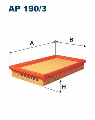 FILTRON Air Filter AP190-3 - Air Filter for Ignis 1.3 — Air & Cabin Filters