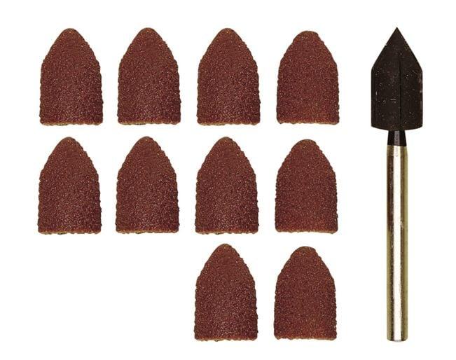 Proxxon 28987 Spiral Sanding Set with Pin (10 pcs)