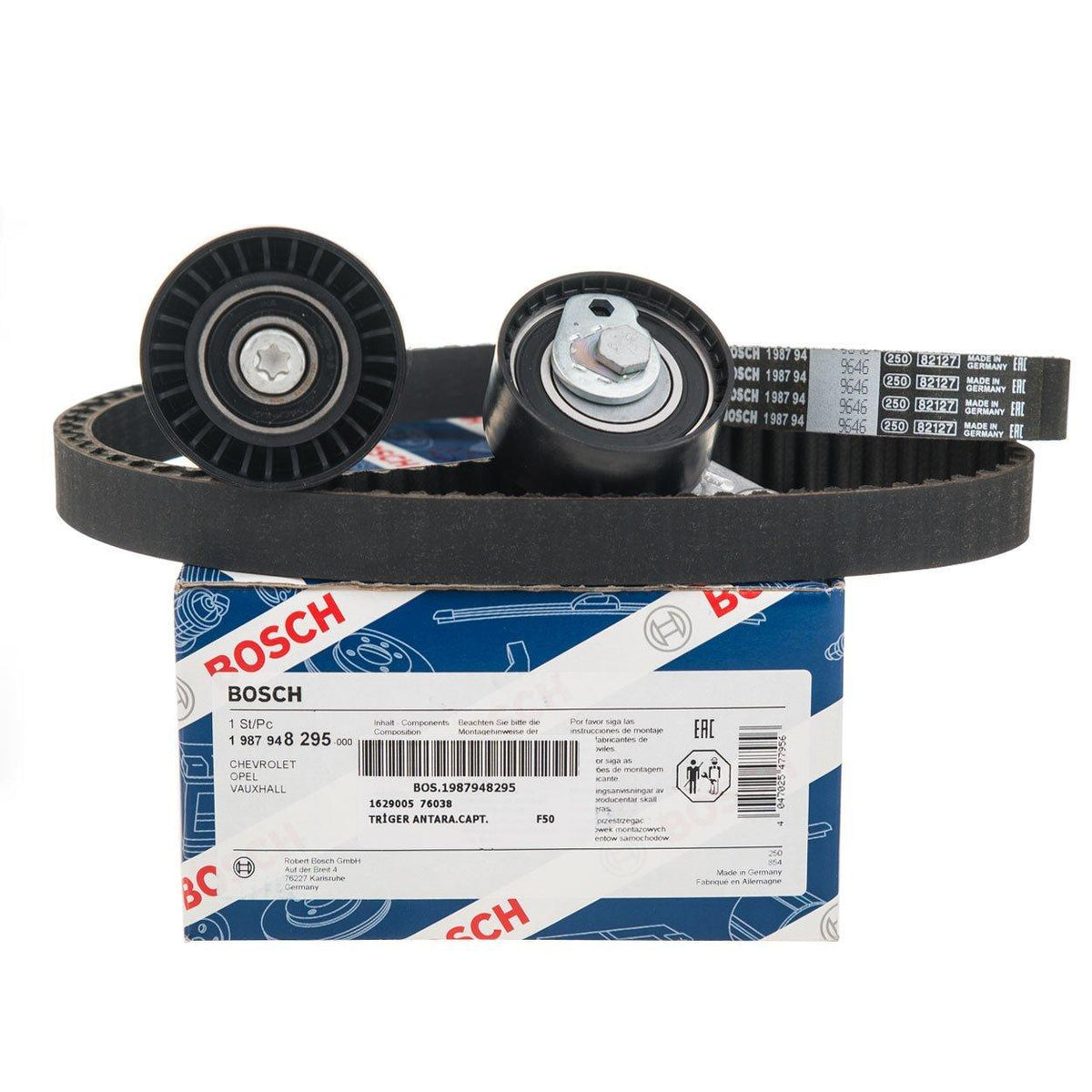 BOSCH 1987948295 Timing Kit for Chevrolet Captiva 2.0 Diesel Engines — Cylinder Head & Block