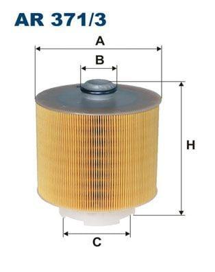 FILTRON AR371-3 Air Filter - Air Filter for Audi A6 2.7TDI-3.0TDI — Air & Cabin Filters