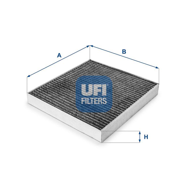 Ufi 54.219.00 Cabin Air Filter Golf VII A3 Leon Octavia 13 — Air & Cabin Filters
