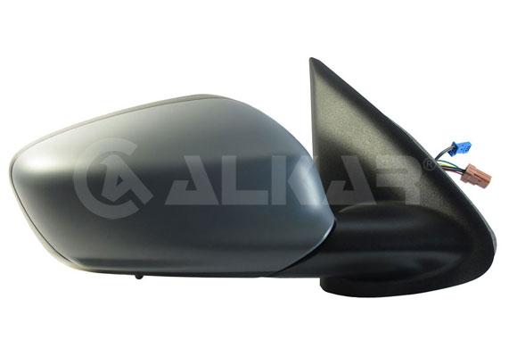 Alkar 6140871 Outer Rear View Mirror Right Electric Heated with Sensor Primed Citroen C-Elysee 2012-/ Peugeot 301 2 — Mirrors