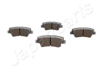 Japan Parts PP-K06AF Hyundai Tuscon/Elantra/Accent Blue/Kia Rio/Sportage/Ceed/Ssangyong Rear Brake Pad Drilled — Brake Pads