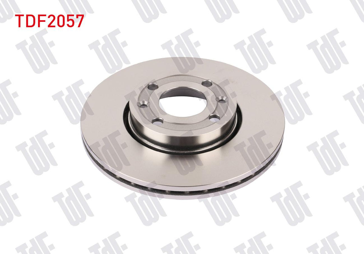 TDF TDF2057 Brake Disc Front Air 4 Bjn 259,8X22x61x43 — Brake Rotors & Drums
