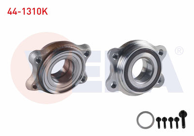 Veka 44-1310K Wheel Hub Kit Left-Right with Bearing Front & Rear ABS Okuyuculu 4 Bjn 140mm Audi A6 Quattro 3 — Hub Assemblies