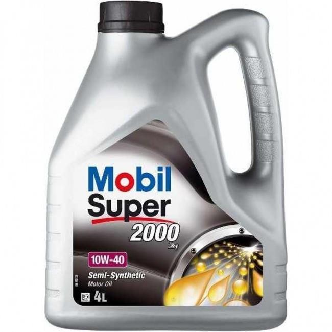 Mobil Super™ 2000 X1 10W-40 (4 Litre) Motor Oil — Fluids & Chemicals