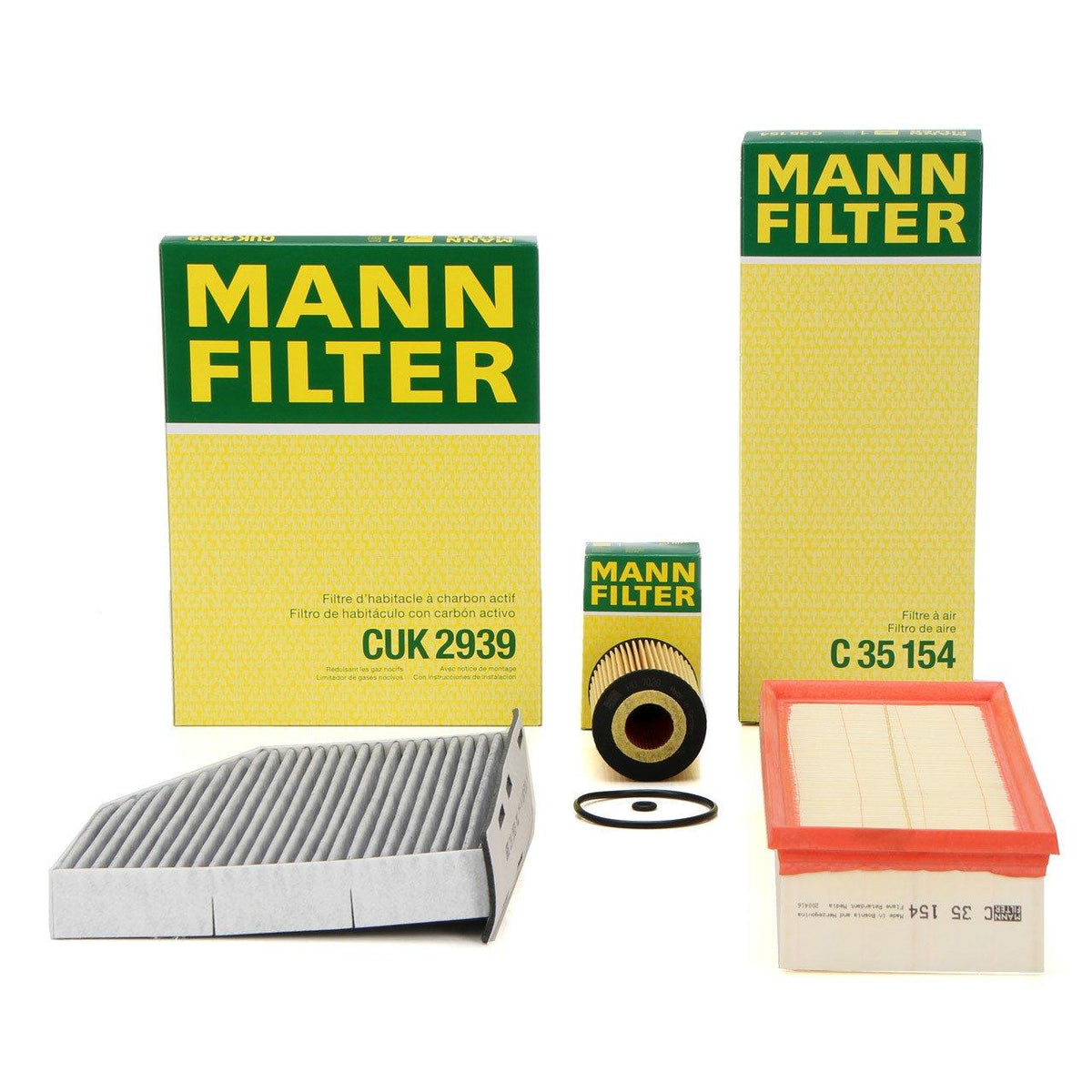 Mann Volkswagen Caddy 2.0 TDI 102 BG Periodic Filter Service Set