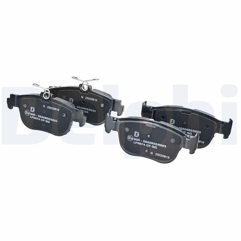 Delphi LP3674 Brake Pad Rear Audi A3 Sportback S3 Quattro Seat Leon Sportstourer Skoda Octavia IV VW Golf VIII C — Brake Pads