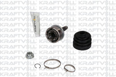 Kraftvoll 01020136 Front CV Joint Outer Ford Ranger Mazda B2500 4x4 AWD 02-06 ABS Li 44 (Gasket 61mm Length 179mm)
