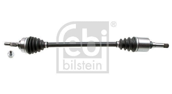 Febi Bilstein 180842 Axle Right Complete C2 C3 II P1007 (Outer Freze: 21 — Axles, CV Joints & Boots
