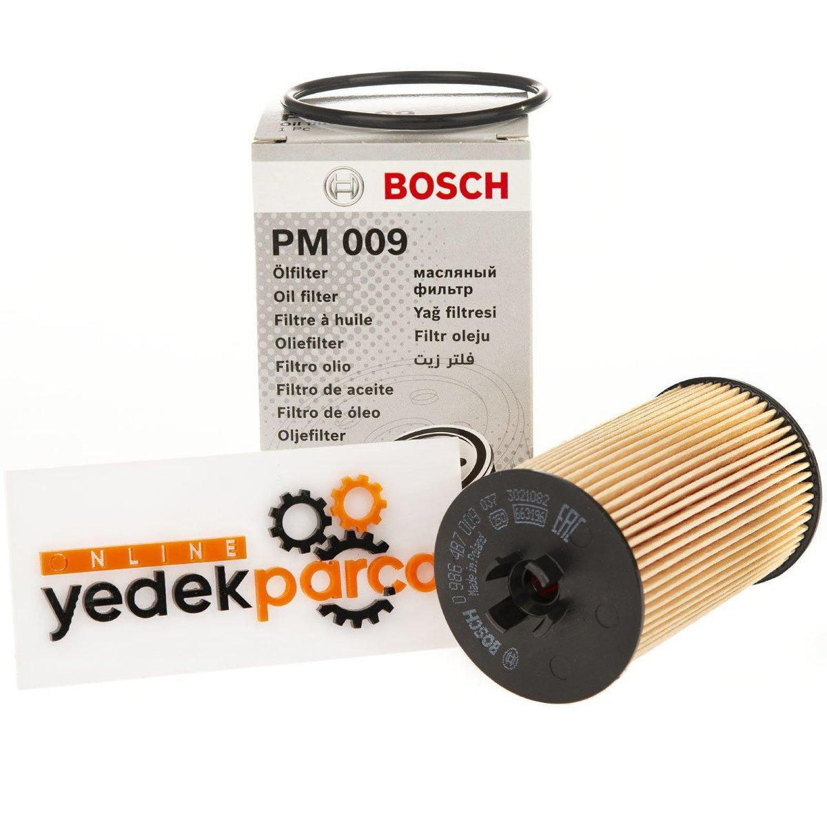 BOSCH Oil Filter for Opel Astra H 1.6 Gasoline 115 BG — Oil Filters