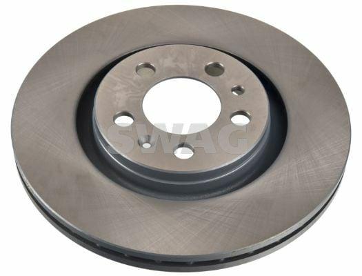 SWAG Disc Brake 32917936 - Front Brake Discs Set for 98-06 Golf/Bora — Brake Rotors & Drums