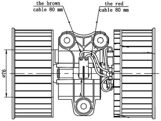 Mahle AB 81 000S Heater Fan BMW E39 E53 Range III — Heater & Blower